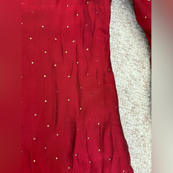 Red and Gold Gharara - Picture 11 of 14